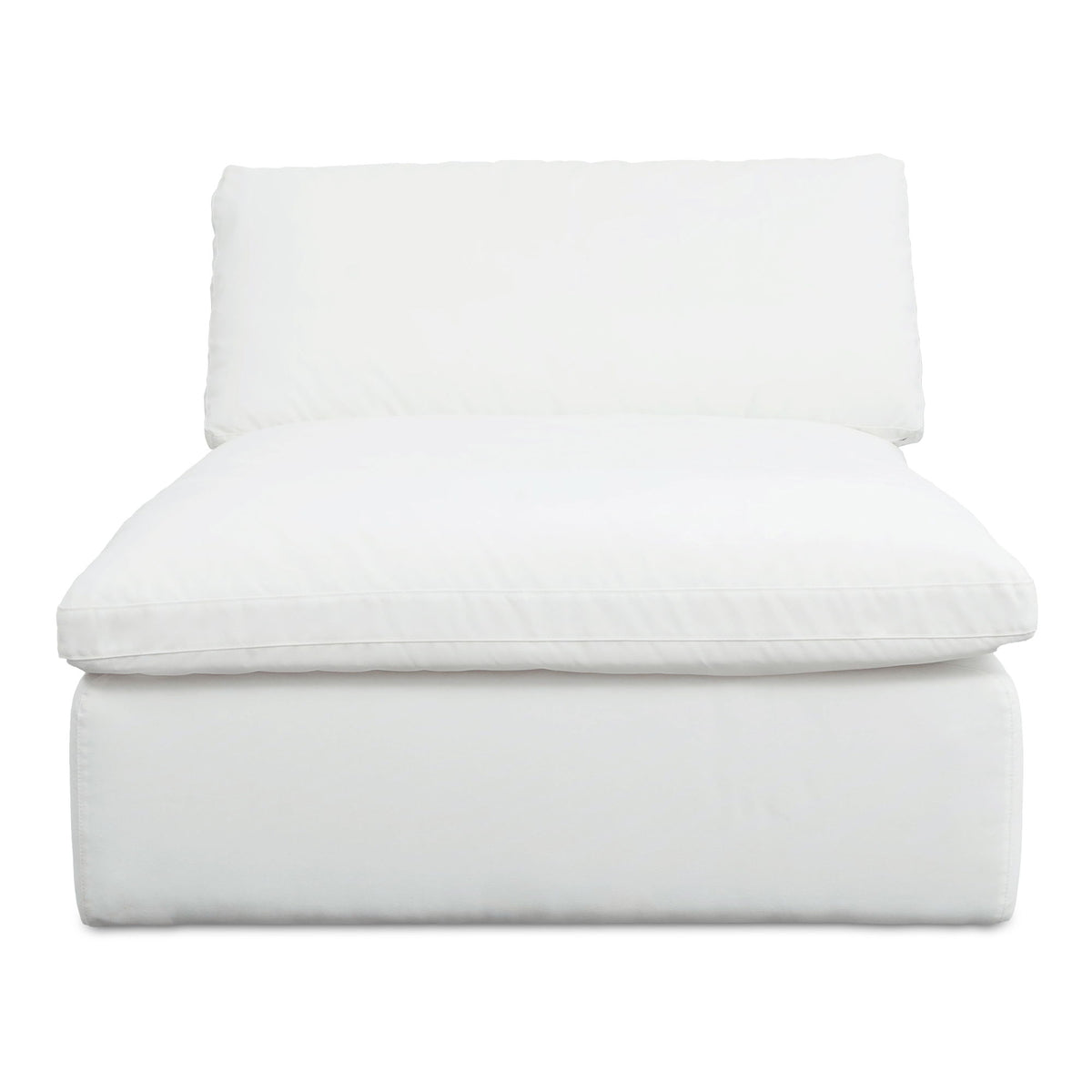 Miles - Outdoor Chaise - White