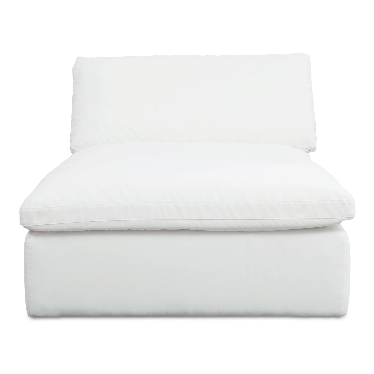 Miles - Outdoor Chaise - White