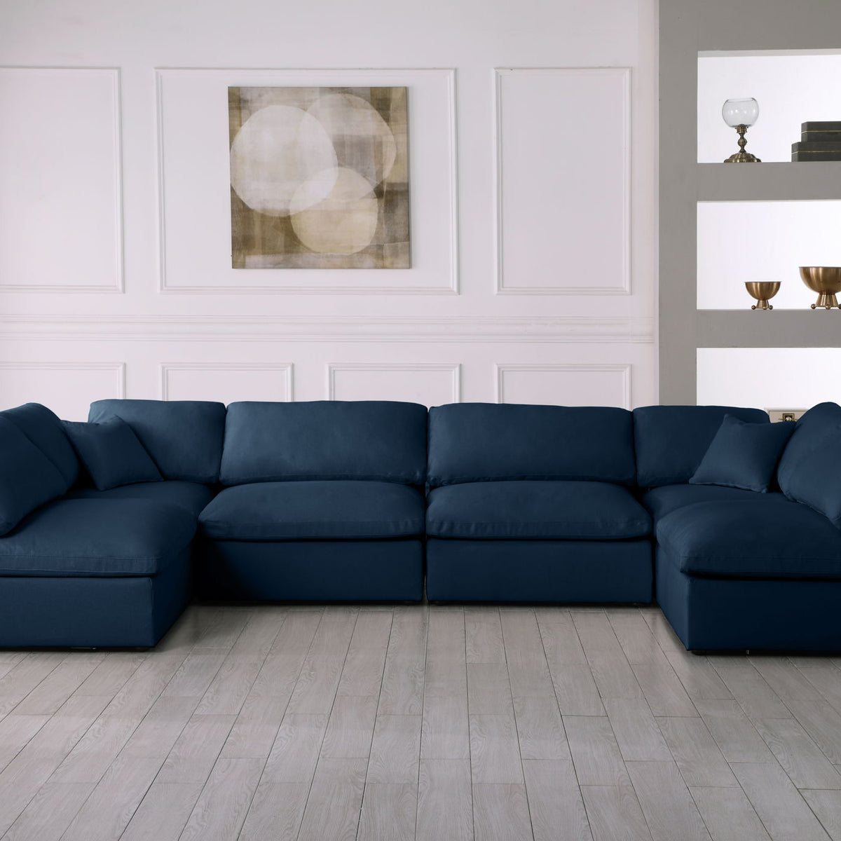 Plush - 6 Piece Modular Sectional