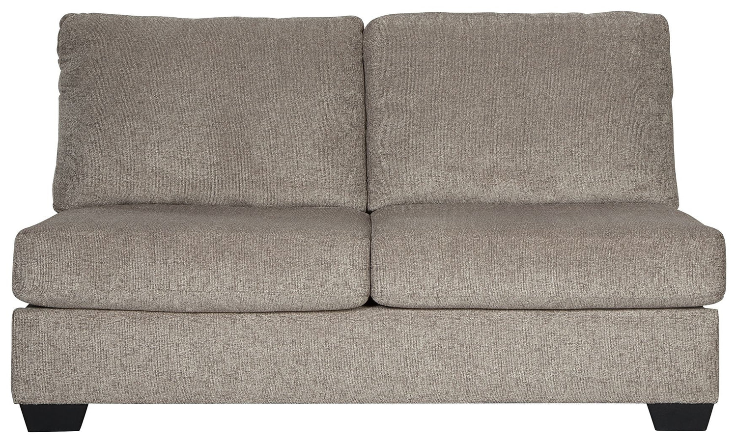 Ballinasloe - Armless Loveseat - Platinum