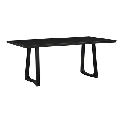 Silas - Dining Table - Black Ash