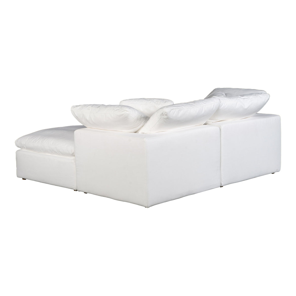 Terra - Livesmart Fabric Condo Nook Modular Sectional - Cream