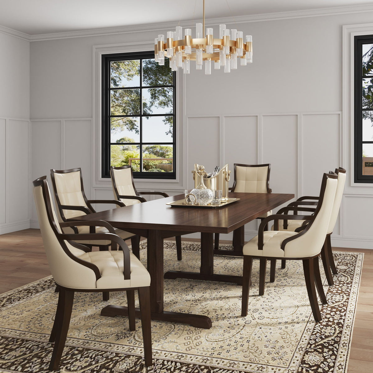Fifth Avenue - Dining Arm Chair - Cream