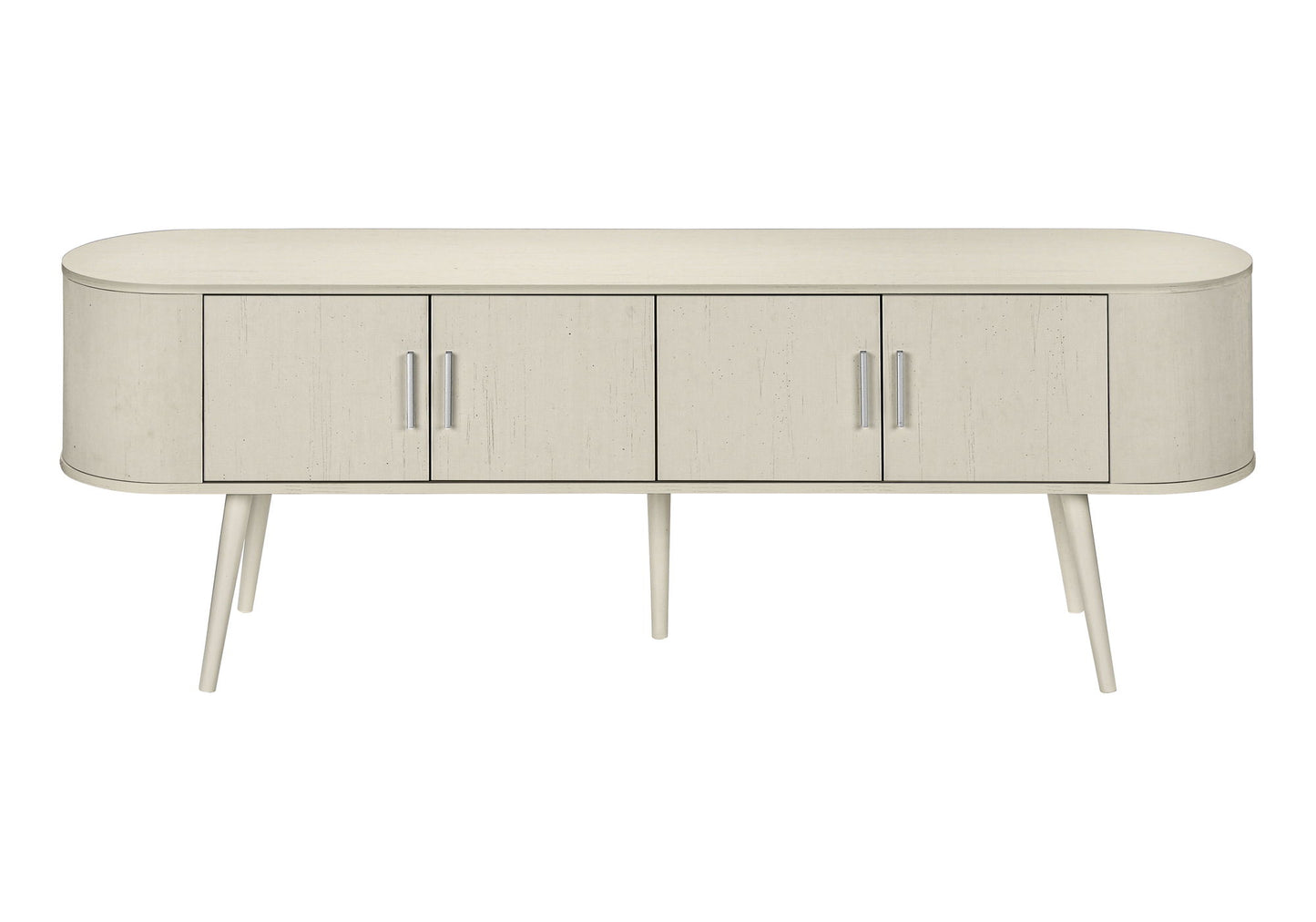 TV Stand, Console, Bedroom, Living Room, Media Entertainment Center, Storage Cabinet, Contemporary, Mid Century - White