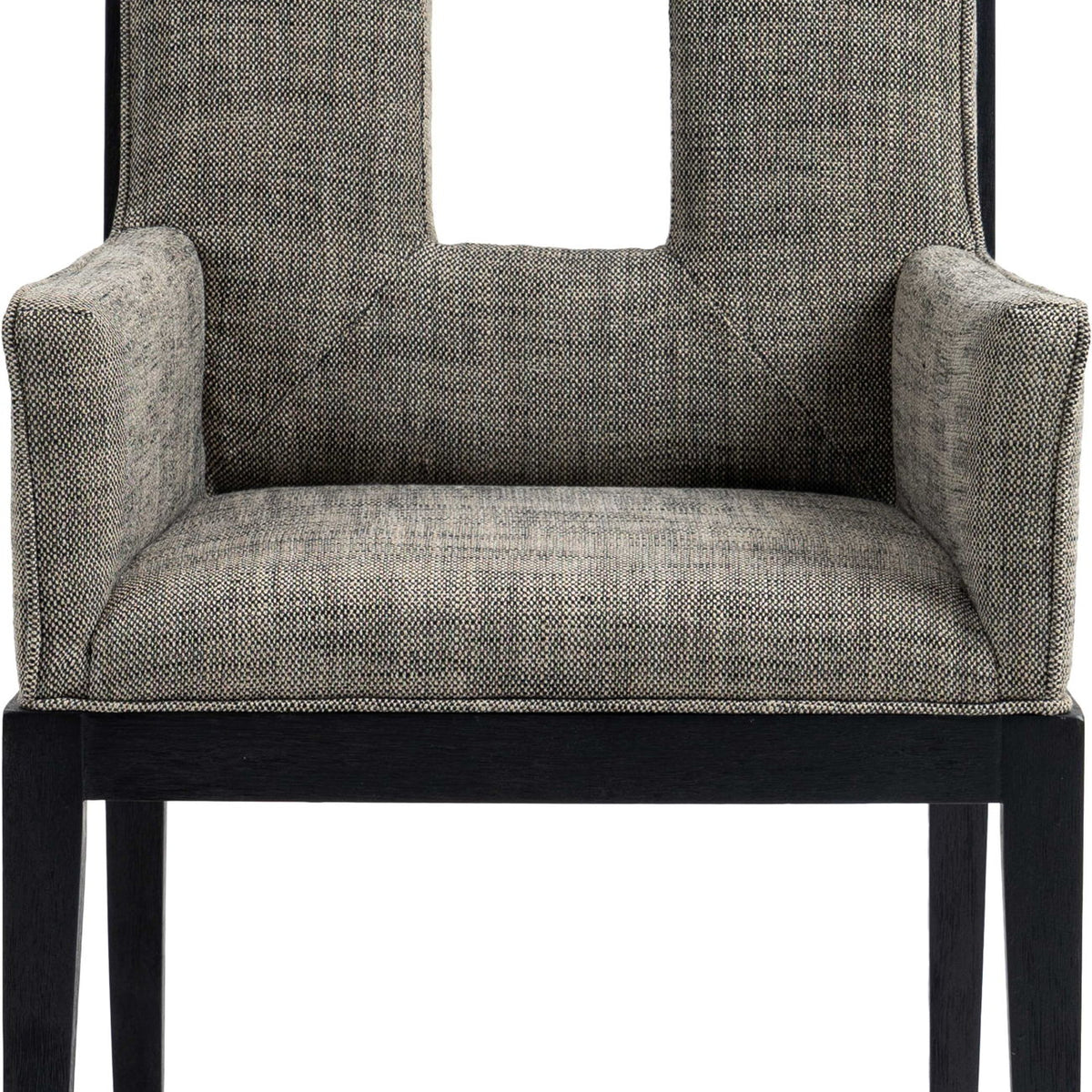 Gwendolyn - Dining Arm Chair With Black Frame