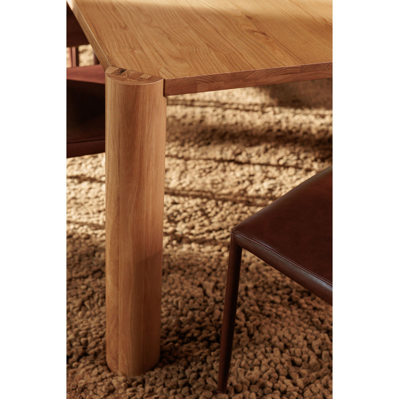 Post - Small Dining Table - Oak Natural