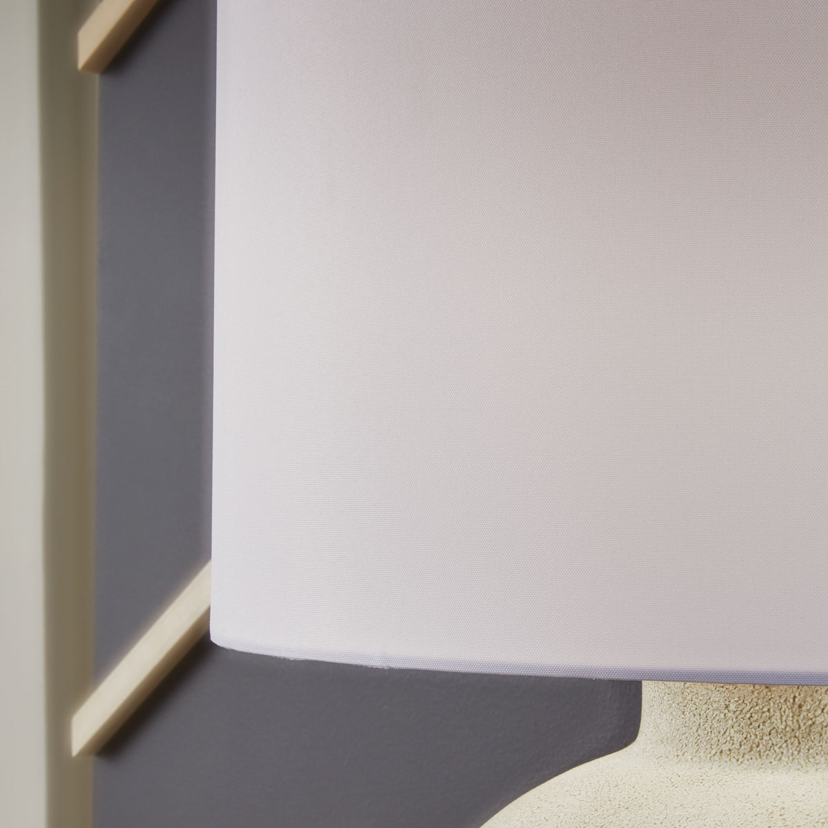 Calbert - Warm Gray - Poly Table Lamp