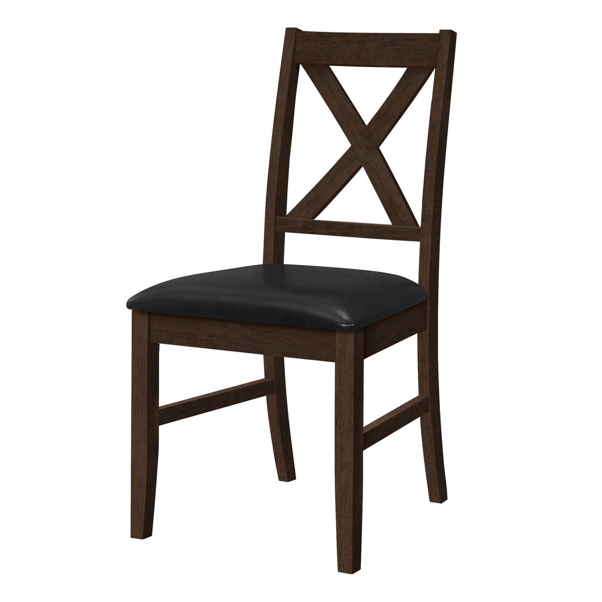 Dining Chair Side, Upholstered For Dining Room, Transitional (Set of 2)