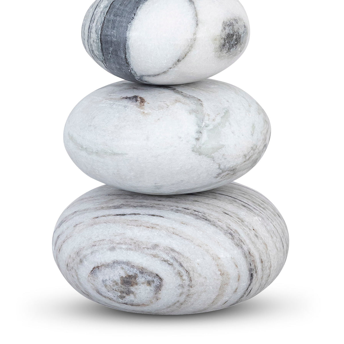 Pumpkin - 3 Piece Marble Decorative Object - Panda