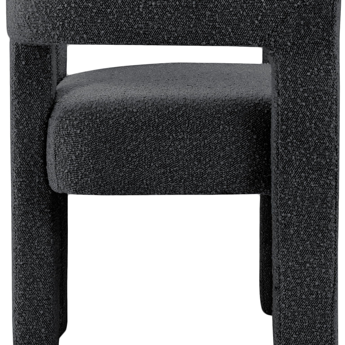 Athena - Boucle Fabric Dining Chair