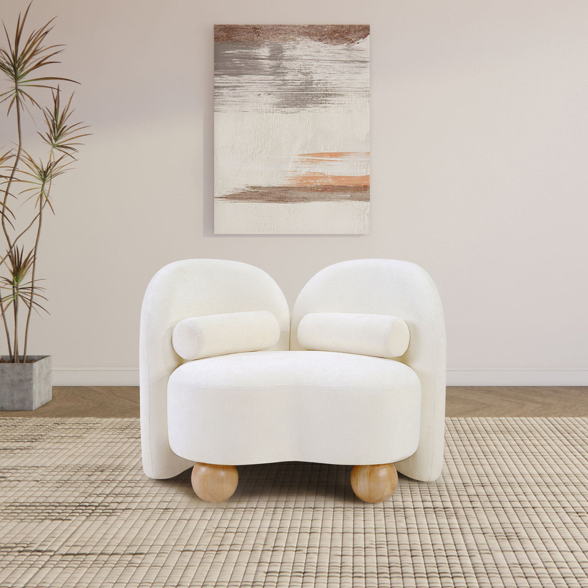 Daphne - Chenille Chair
