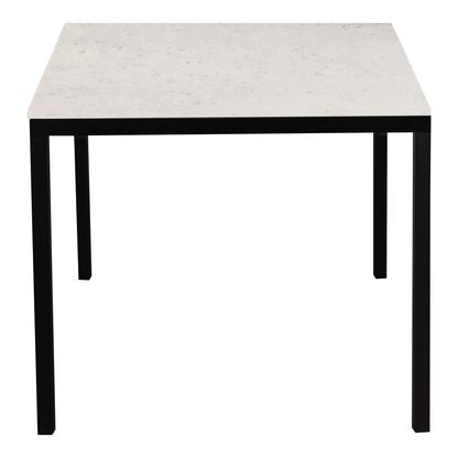 Parson - Marble Dining Table Small - Black