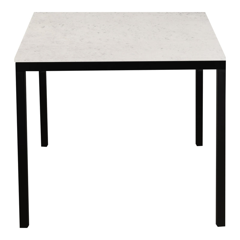 Parson - Small Marble Dining Table - Black