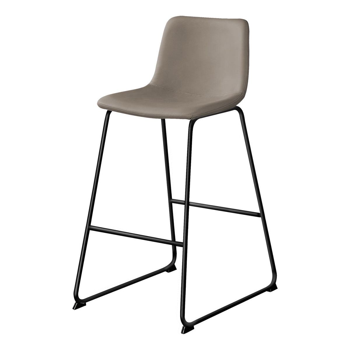 Office Chair, Bar Height, Standing, Computer Desk, Work, Leather Look, Contemporary, Modern