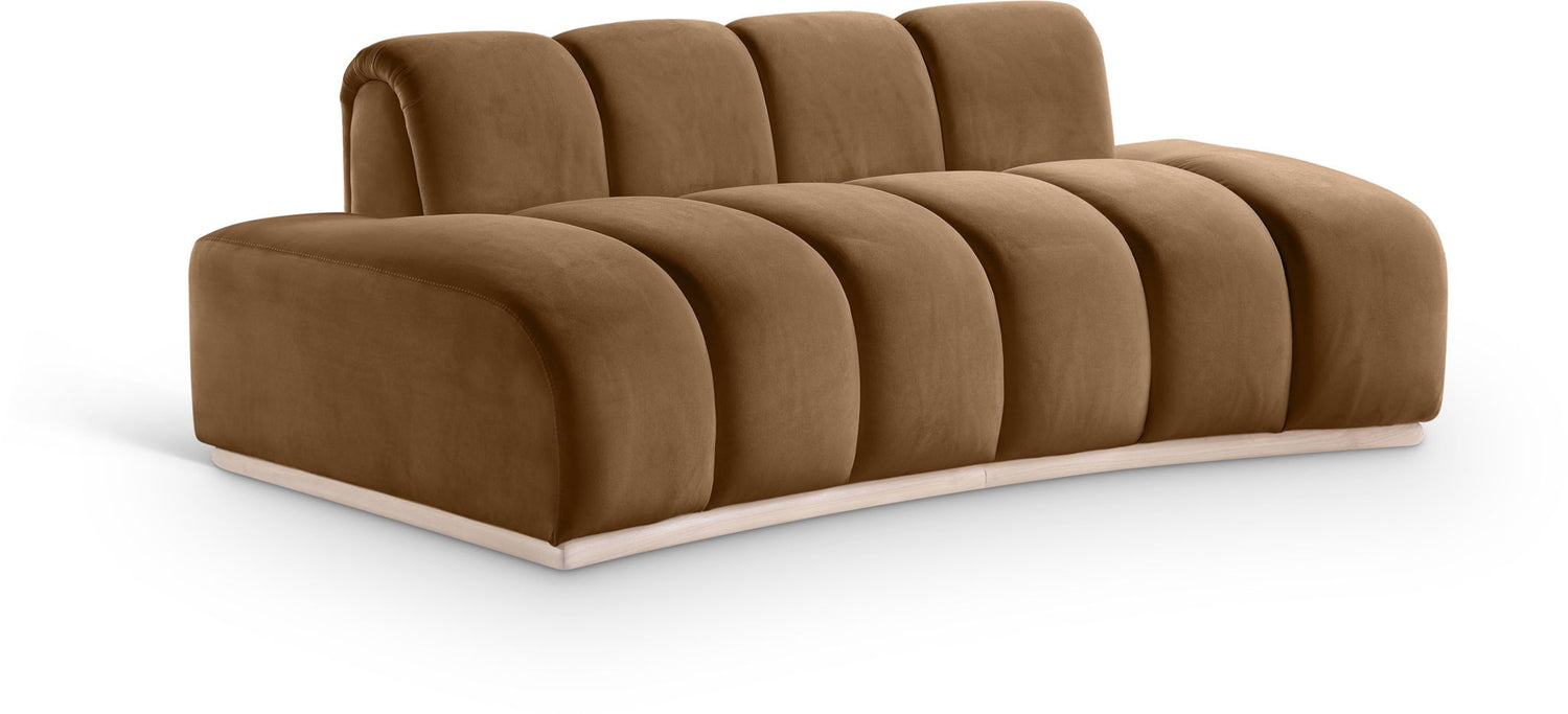Jace - Loveseat - Saddle
