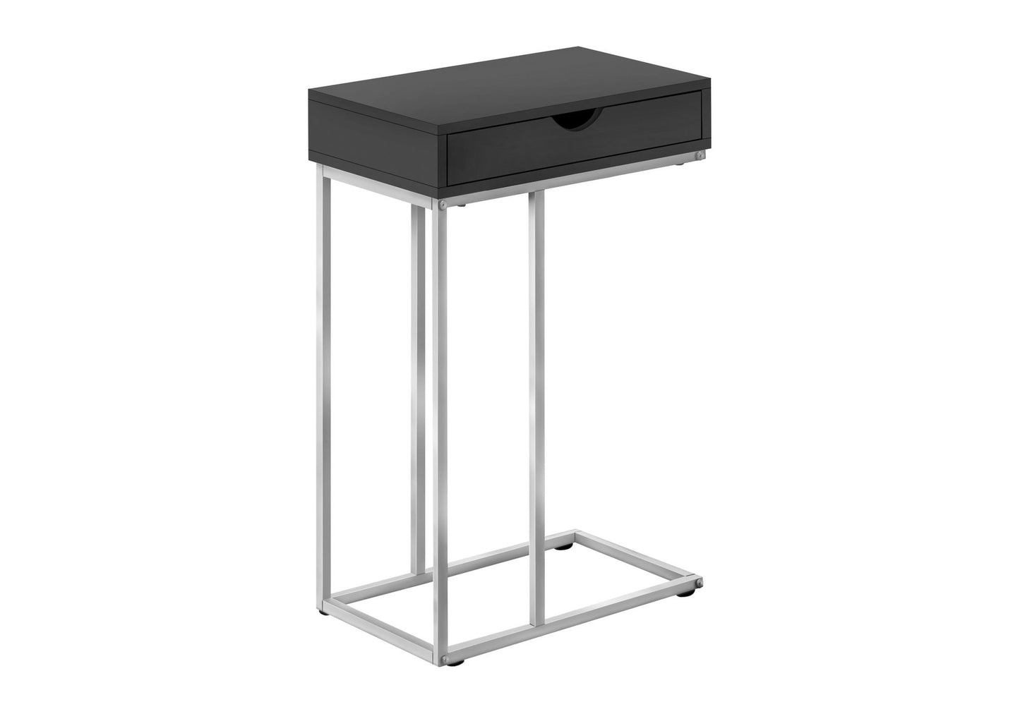 Accent Table, C - Shaped Contemporary & Modern Design