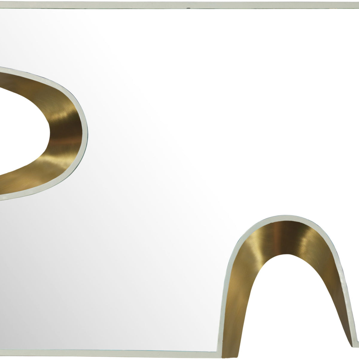 Soleil - Mirror With Gold Accent