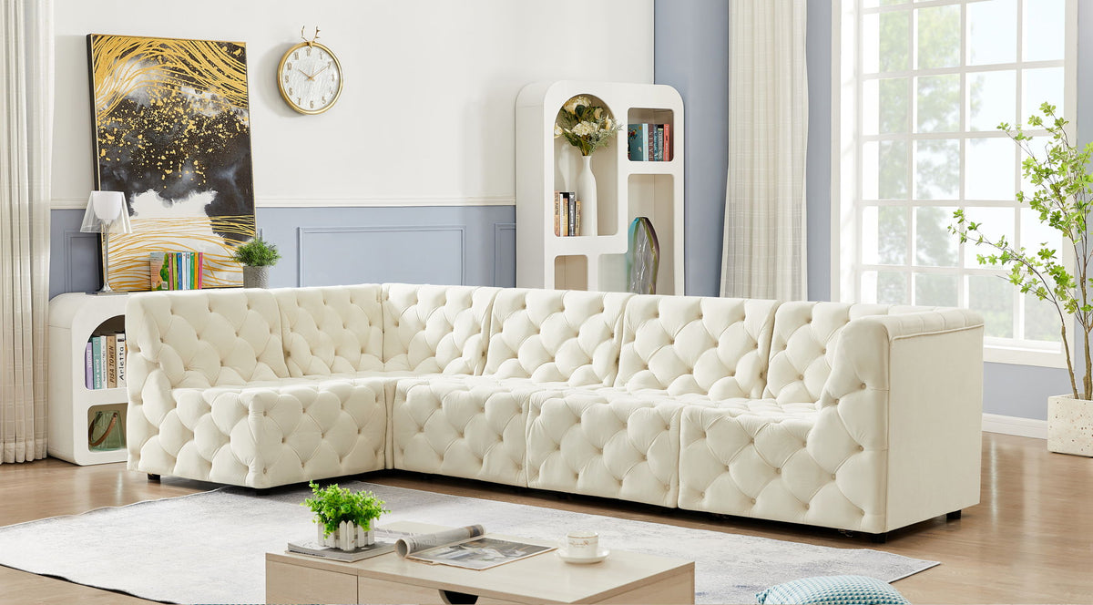 Tuft - 5 Piece Modular Sectional