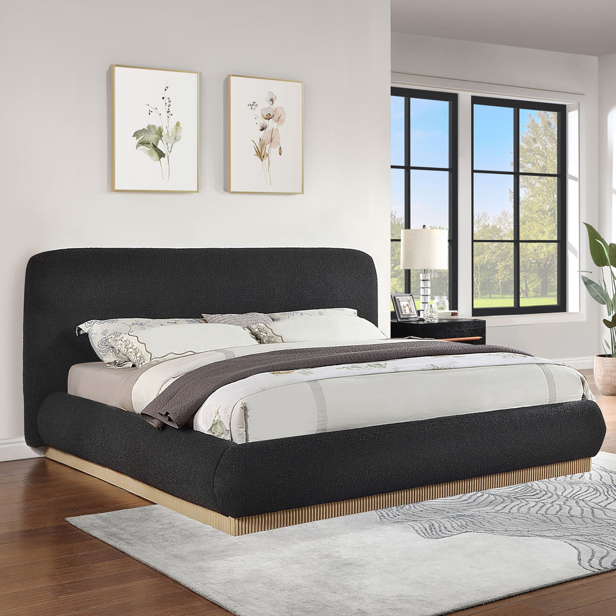 Rigby - Bed With Natural Base