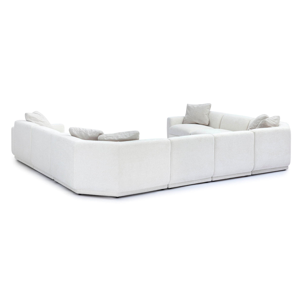 Perry - Modular Large U-Sectional - Cream