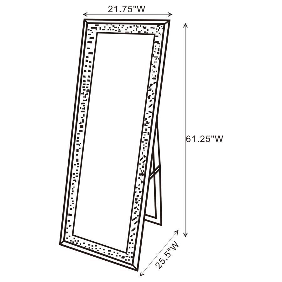 Carisi - Crystal Acrylic Standing - Silver