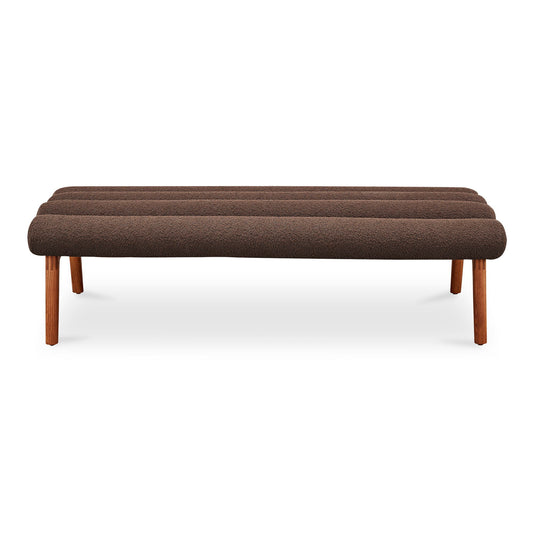 Arlo - Bench Performance Fabric - Dark Brown