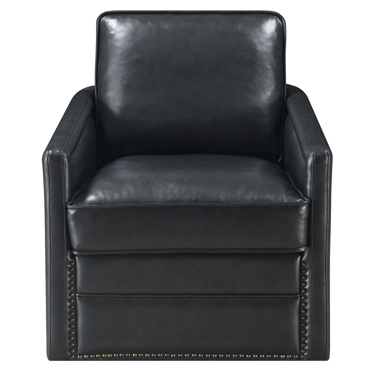 Rocha - Leather Aire Swivel Chair With Glider
