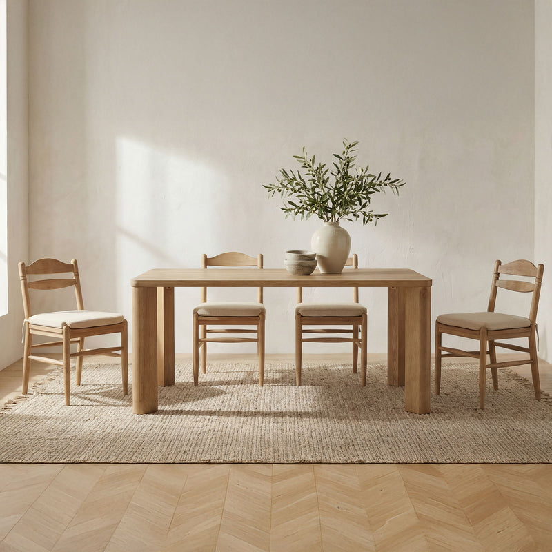 Segment - Small Dining Table - Dark Brown