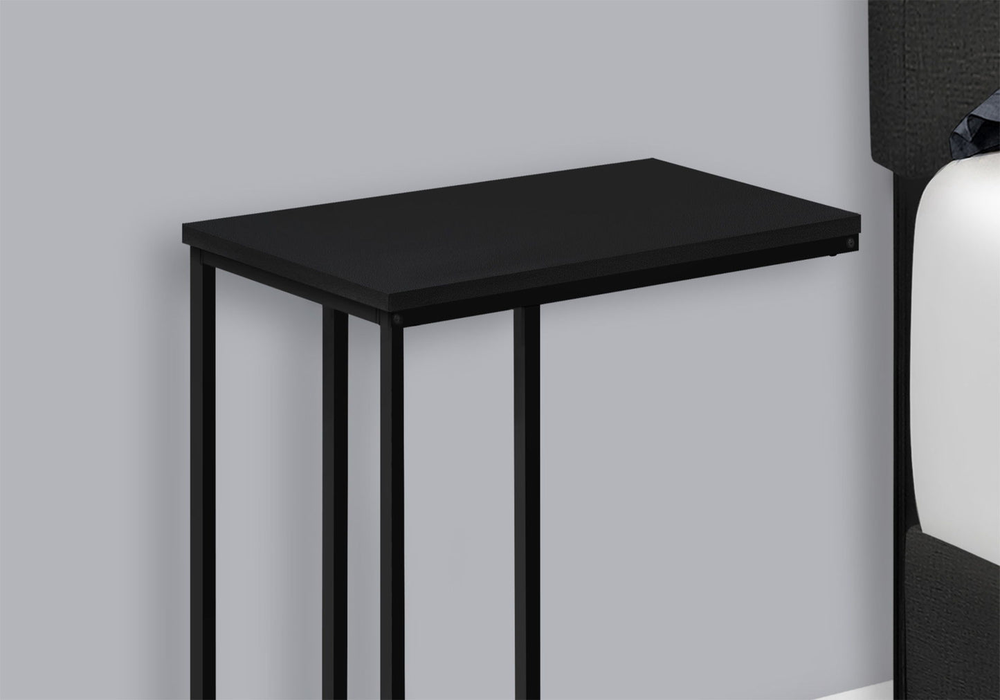 Accent Table, C - Shaped, Space-Saving Functionality