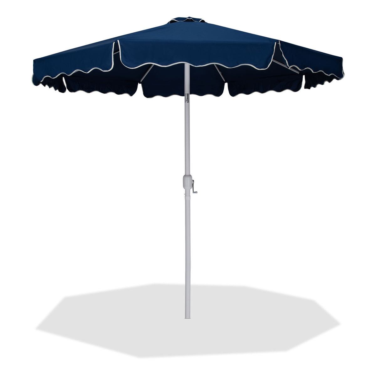 Amalfi - Patio Umbrella - White Pole