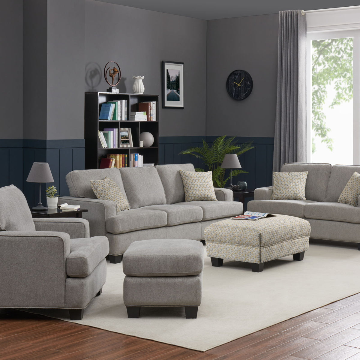 Andie - Accent Chair - Gray