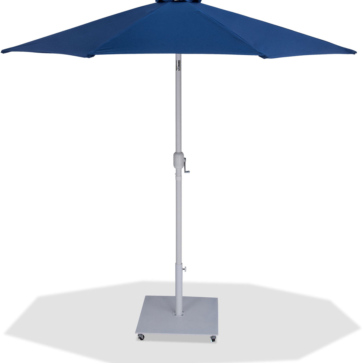 Fiji - Aluminum Patio Umbrella With Square White Base