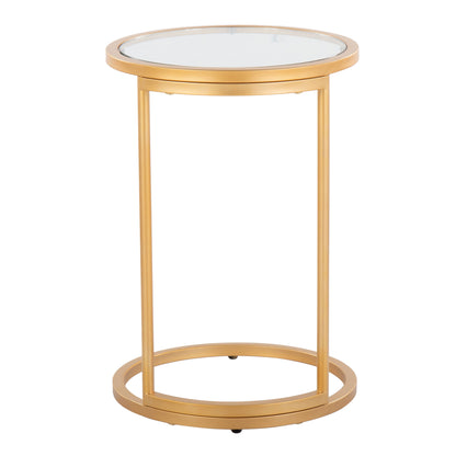 Zenn - Round End Table With Stylish Design