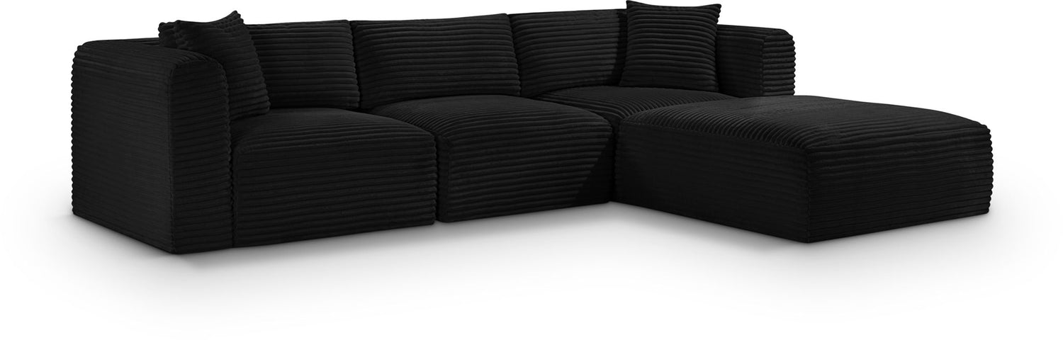 Shaggy - 4 Piece Modular Sectional