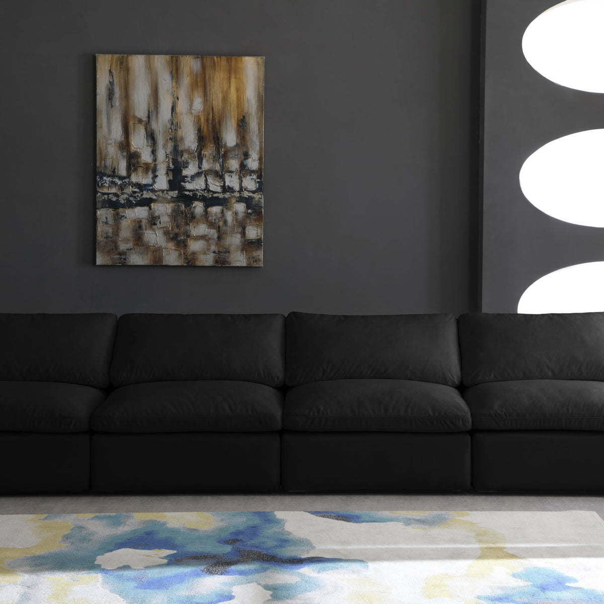 Cozy - Modular Armless 4 Seat Sofa