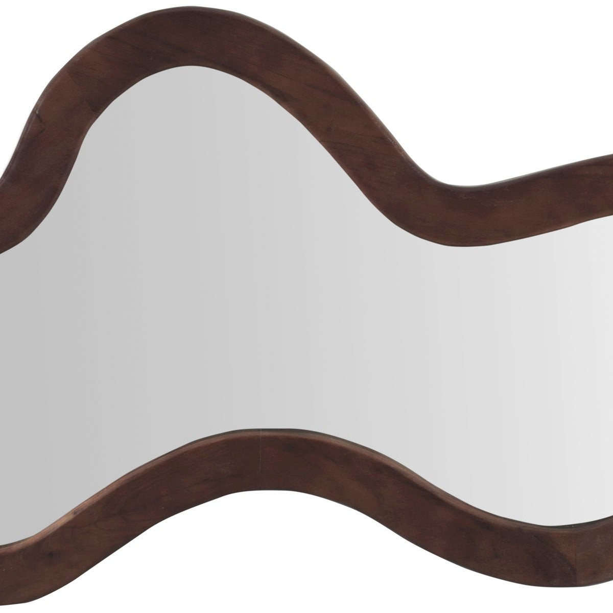 Oblique - Mirror - Wood