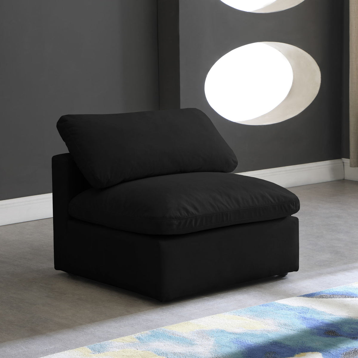 Plush - Modular Armless Chair