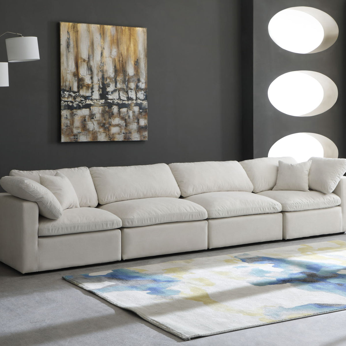 Plush - Modular 4 Seat Sofa