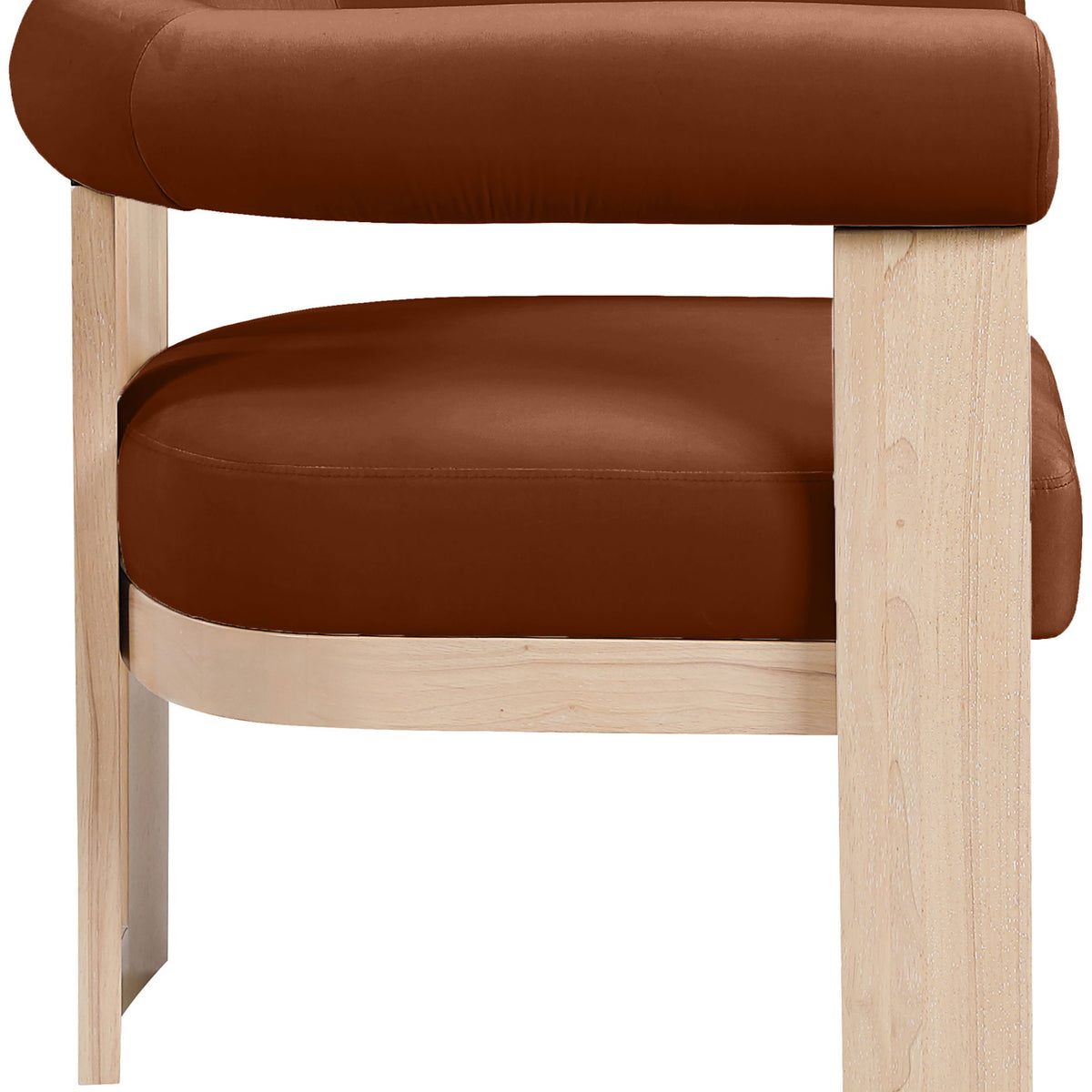 Arienzo - Performance Fabric Upholstered Accent Chair - Natural Base