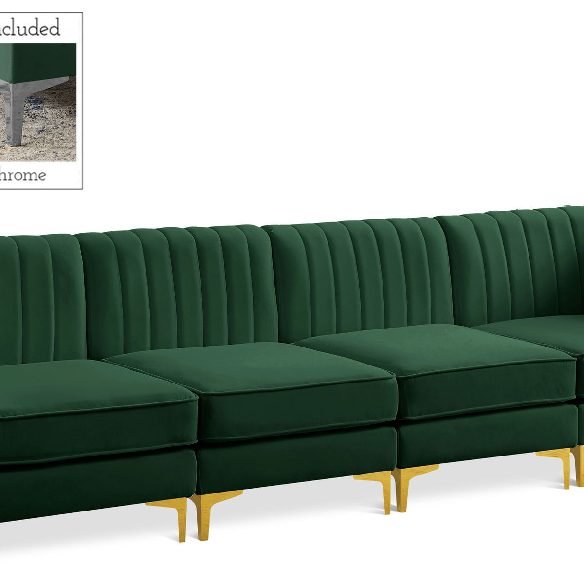 Alina - Modular 4 Seat Sofa