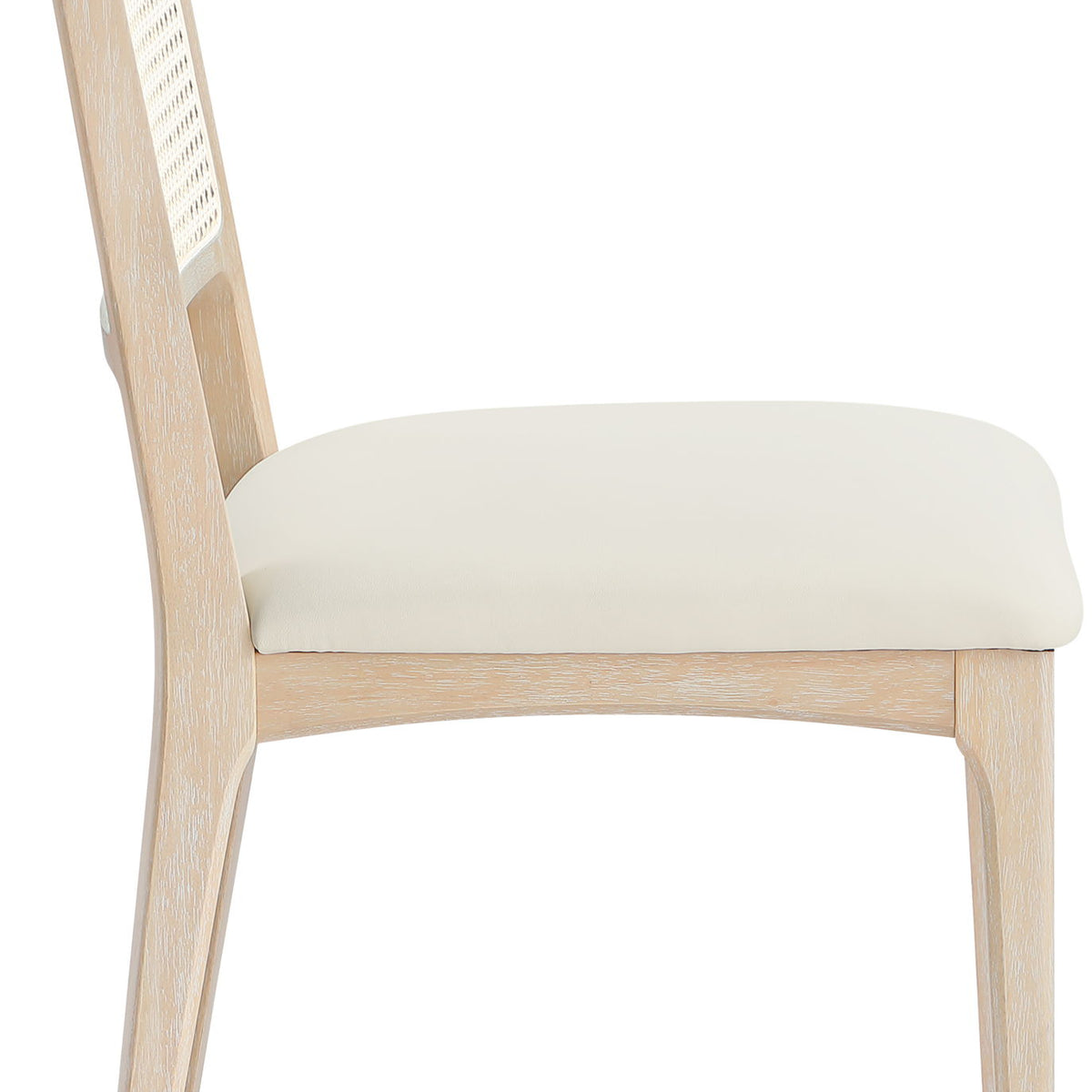 Atrium - Upholstered Seat Dining Chair With Brushed Natural Base (Set of 2)