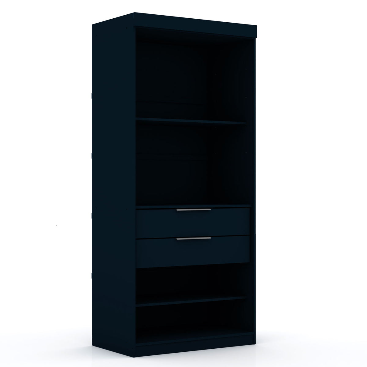 Manhattan Mulberry - Wardrobe Closet With Open Space