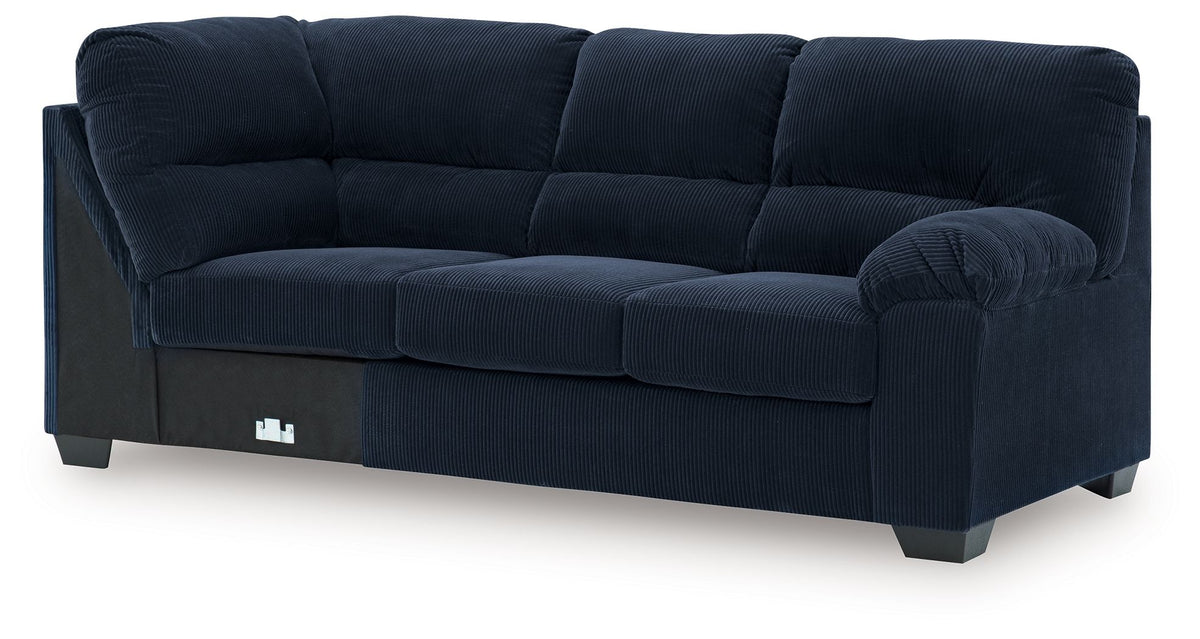 SimpleJoy - RAF Sofa With Corner Wedge - Navy