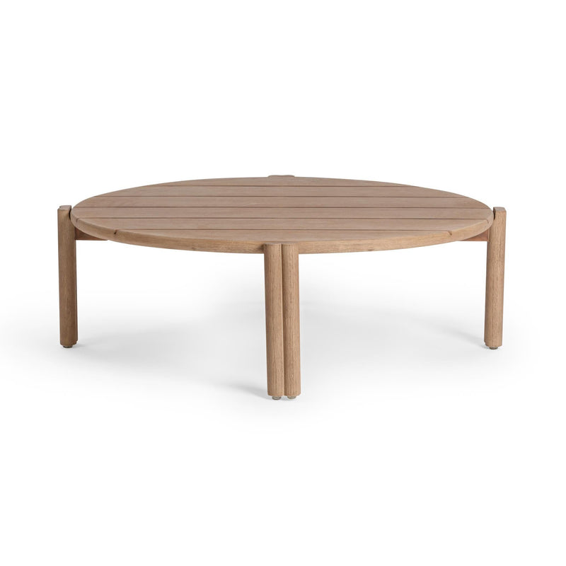 Oliver - Outdoor Round Coffee Table - Butterscotch