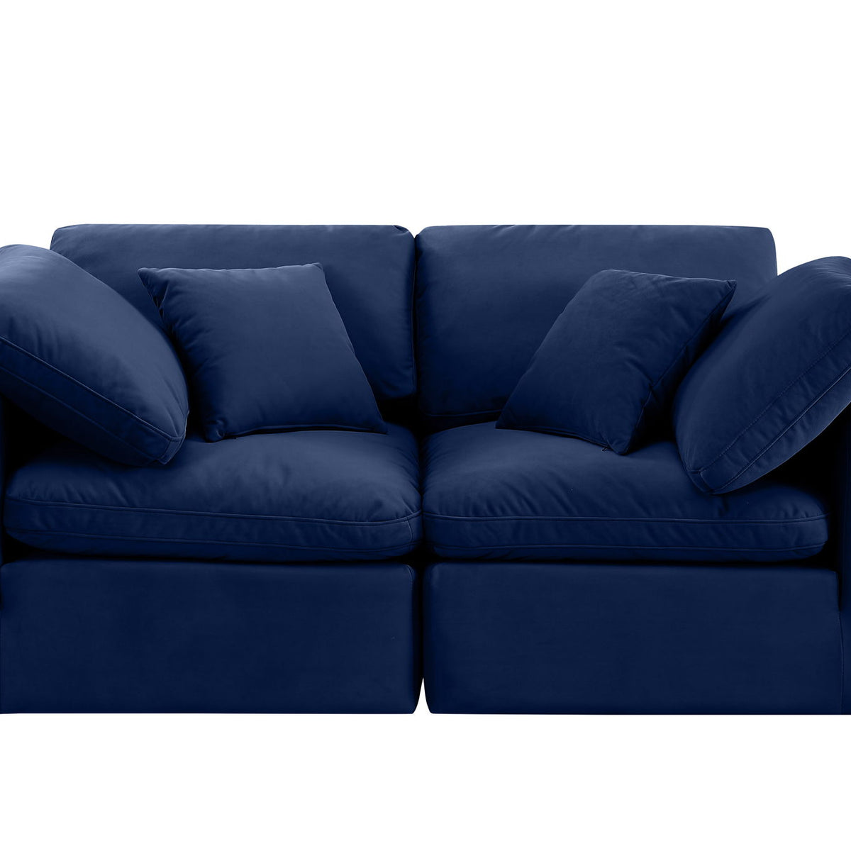 Indulge - Velvet 2 Seat Modular Sofa