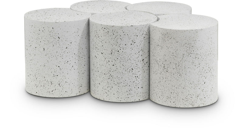 Dimple - 5 Piece Modular Coffee Table - Terazzo Finish