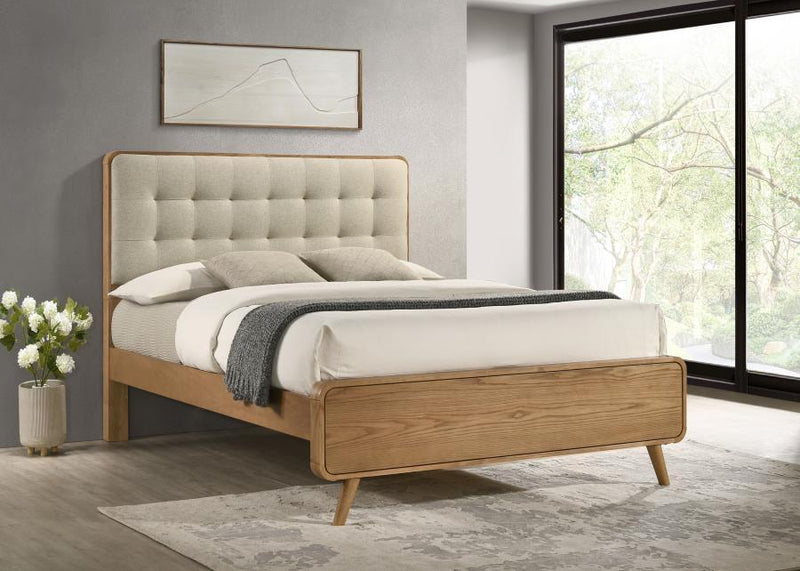 Robyn - Wood Panel Bed