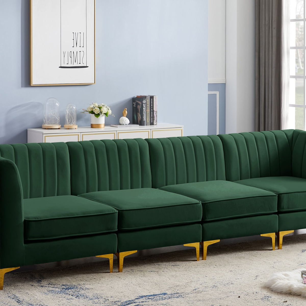 Alina - Modular 4 Seat Sofa