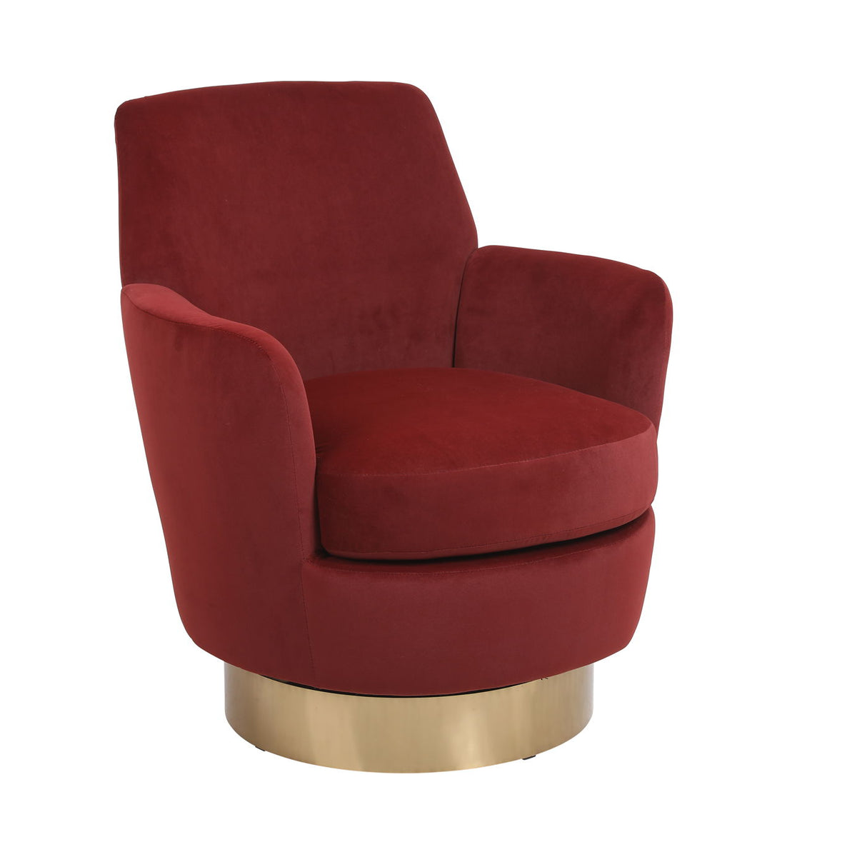 Teddy Swivel Barrel Chair, Swivel Accent Chairs Armchair For Living Room