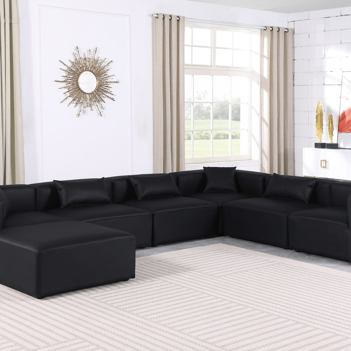 Cube - 7 Piece Modular Sectional